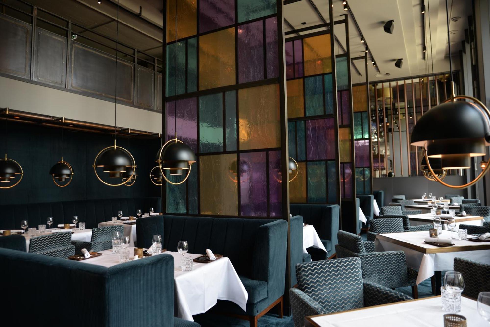 Radisson Blu Senator Hotel, Luebeck Exterior photo Interior of the restaurant